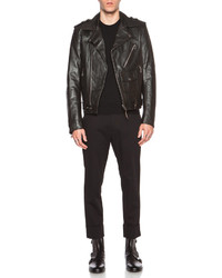 Maison Margiela Calfskin Leather Moto Jacket, $3,290 | Forward By Elyse ...