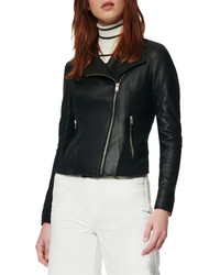 Andrew Marc Marc New York By Felix Stand Collar Leather Jacket