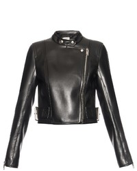 Balenciaga Martingale Leather Biker Jacket