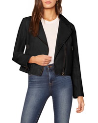 Cupcakes And Cashmere Melody Faux Leather Jacket