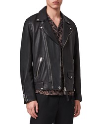 AllSaints Milo Leather Biker Jacket