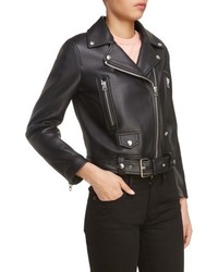 Acne Studios Mock Core Leather Moto Jacket