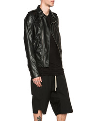 Rick Owens New Stooges Leather Biker Jacket