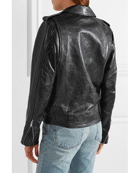 RE/DONE Oversized Leather Biker Jacket