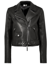 The Row Perlin Leather Biker Jacket