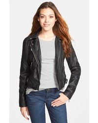 RD Style Research Design Faux Leather Biker Jacket Medium