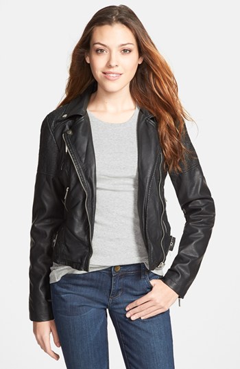 RD Style Research Design Faux Leather Biker Jacket Medium, $108 ...