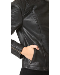 Cupcakes And Cashmere Shirley Moto Leather Jacket