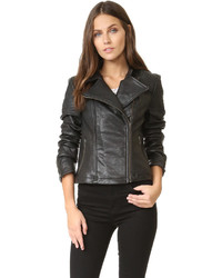 Cupcakes And Cashmere Shirley Moto Leather Jacket