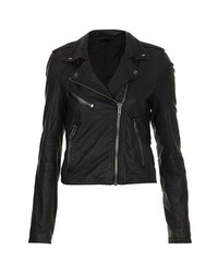 Rick Owens Classic Calfskin Leather Biker Jacket | Where to buy & how ...