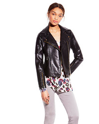 Vince Camuto Two By Quilted Detail Moto Jacket
