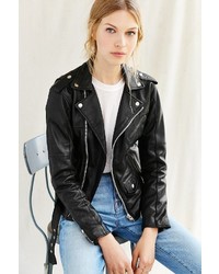 Urban Outfitters Urban Renewal Pelechecoco Leather Moto Jacket
