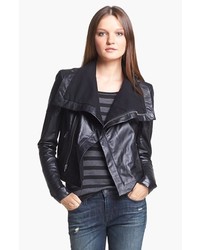 Veda Max Leather Moto Jacket