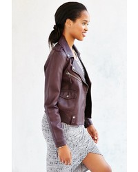 Members Only Vegan Leather Jacket