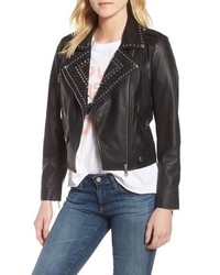 Rebecca Minkoff Wes Leather Moto Jacket