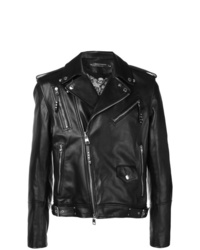 Alexander McQueen Zipped Biker Jacket