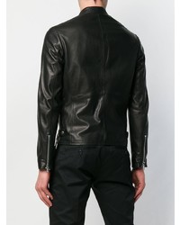 Dondup Zipped Leather Jacket