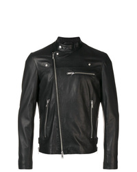Dondup Zipped Leather Jacket