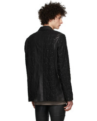 FREI-MUT Black Fame Leather Jacket