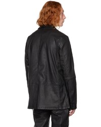 FREI-MUT Black Lambskin Jacket