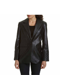 Excelled Leather Blazer
