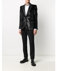 Just Cavalli Faux Leather Blazer