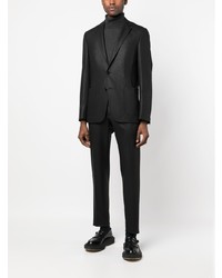 Karl Lagerfeld Single Breasted Faux Leather Jacket