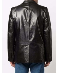 Acne Studios Single Breasted Leather Jacket