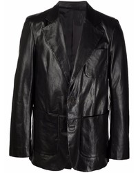 Acne Studios Single Breasted Leather Jacket