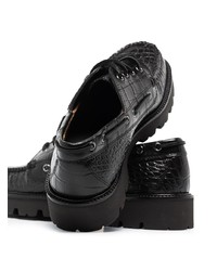 G.H. Bass & Co. Crocodile Effect Derby Shoes