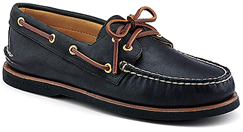 sperry gold cup black