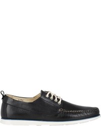 Barneys New York Lace Up Boat Shoes