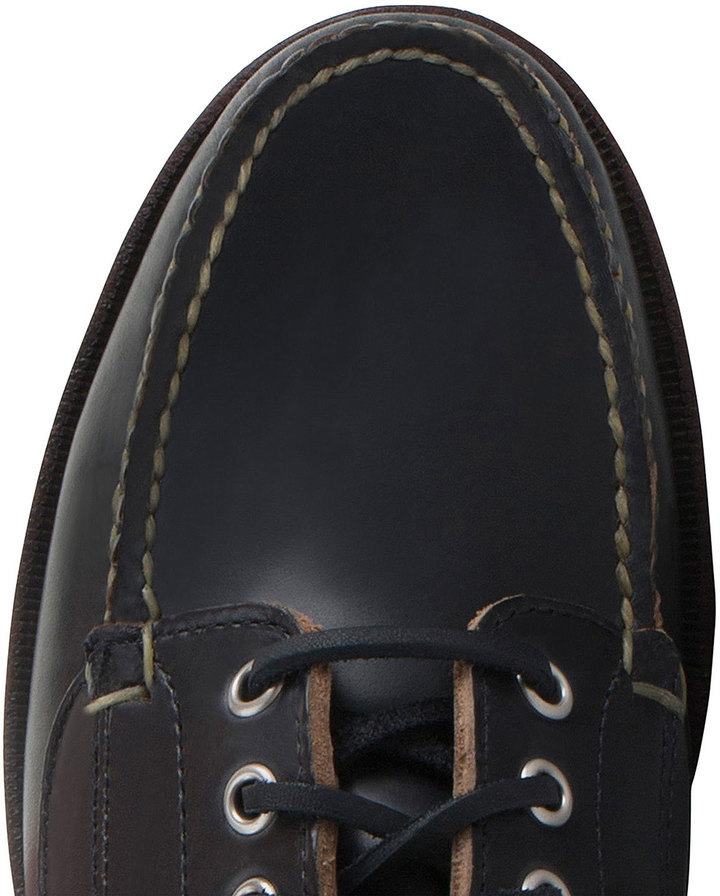 Eastland Made In Maine Falmouth Usa Camp Moc Boat Shoe Black, $310 ...