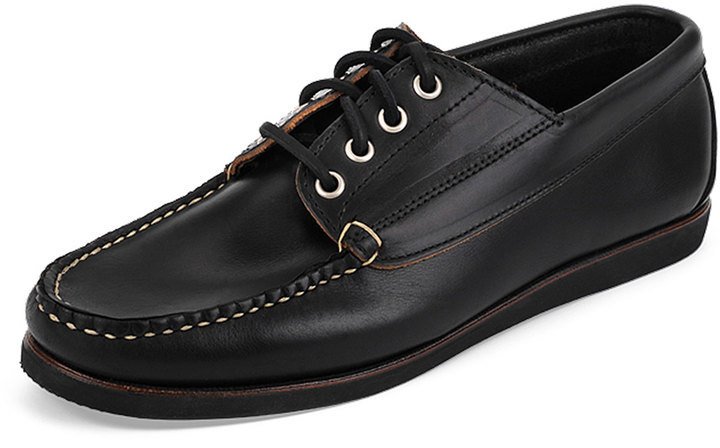 Eastland Made In Maine Falmouth Usa Camp Moc Boat Shoe Black, $310 ...