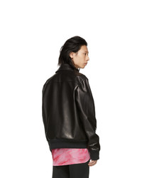Acne Studios Acne S Black Leather Lazlo Jacket