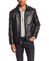 Andrew Marc Marc New York By Shane Leather Bomber Jacket