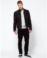 Barneys Leather Jacket Biker