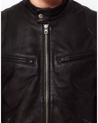 Barneys Leather Jacket Biker