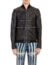 Hood by Air Bas Relief Bomber Jacket Black