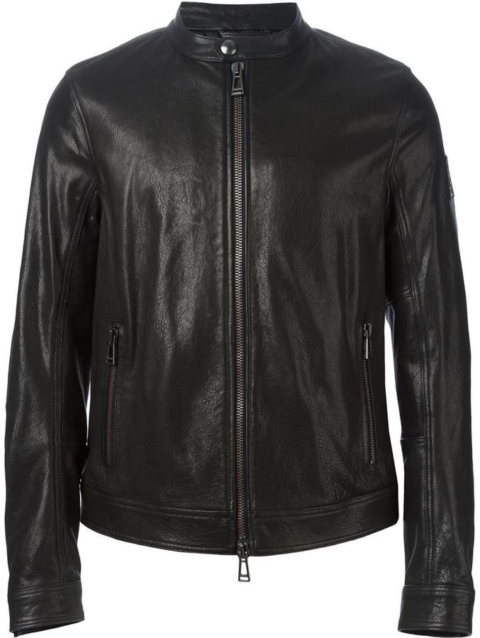 Belstaff Side Pocket Zip Jacket, $1,145 | farfetch.com | Lookastic
