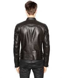 Belstaff Waxed Leather Moto Jacket