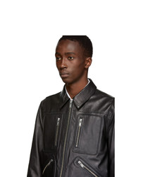 Undercover Black Cindy Sherman Edition Leather Jacket