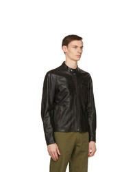 Belstaff Black Leather Pelham Jacket