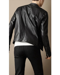 Burberry Soft Leather Racer Jacket