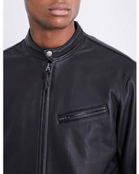 Polo Ralph Lauren Caf Racer Leather Jacket