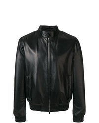 Corneliani Classic Zipped Leather Jacket