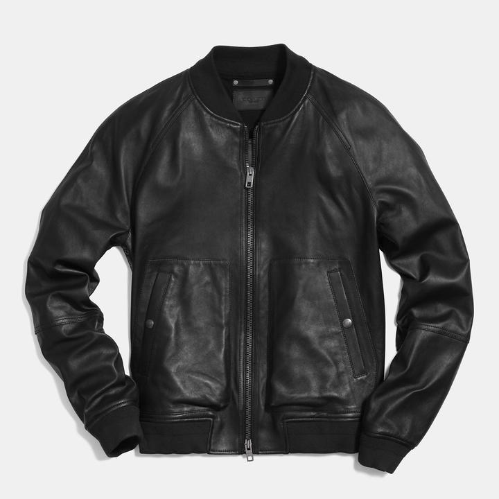 Coach Leather Aviator Jacket | Where to buy & how to wear
