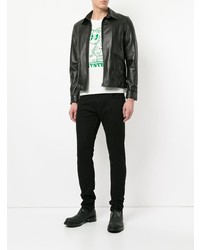 Hysteric Glamour Collared Leather Jacket