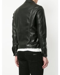 Hysteric Glamour Collared Leather Jacket
