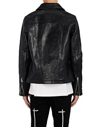 RtA Double Zip Front Leather Jacket